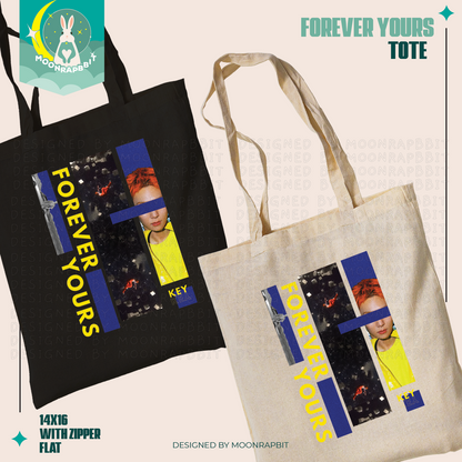 FOREVER YOURS KEY TOTE BAG