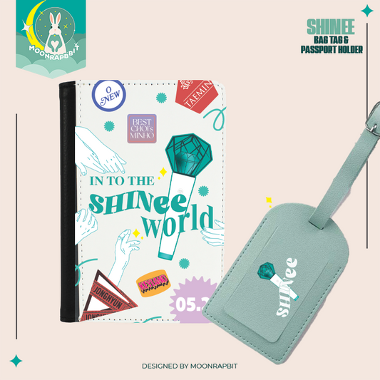 [PRE-ORDER] SHINee Passport + Bag Tag