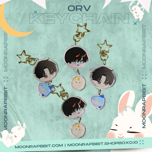 ORV DOKJA JOONGHYUK JOONGDOK ACRYLIC CHARM KEYCHAIN