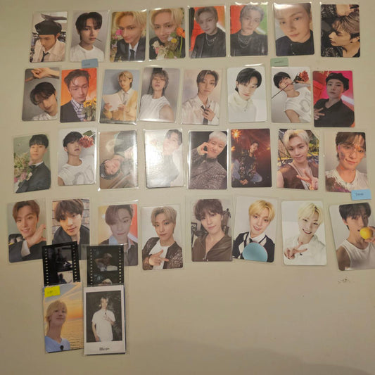 OFFICIAL SEVENTEEN PHOTOCARDS (PU)