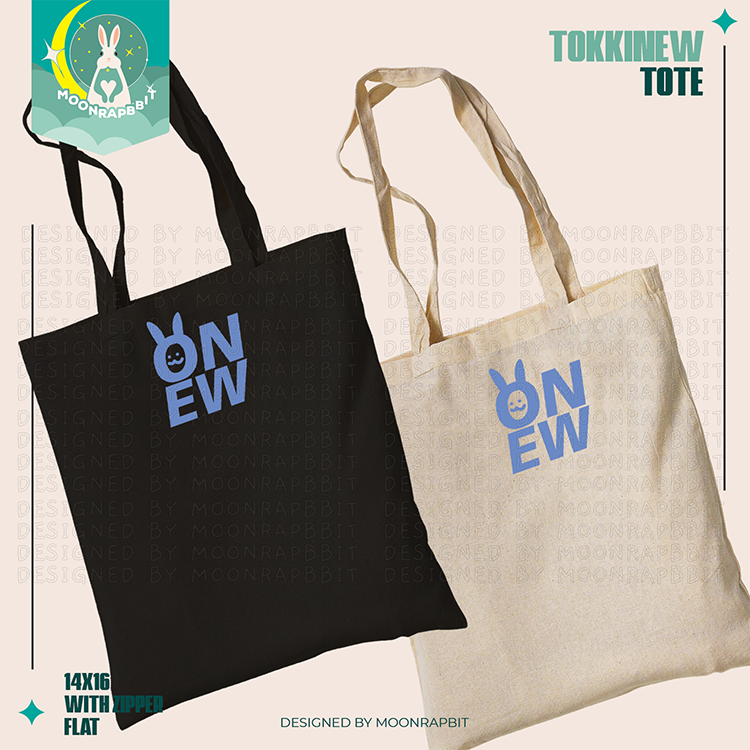 TOKKINEW ONEW TOTE BAG